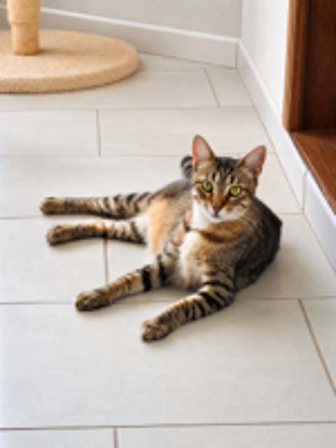   YUKA CHAT TIGRE 1 AN 1/2 