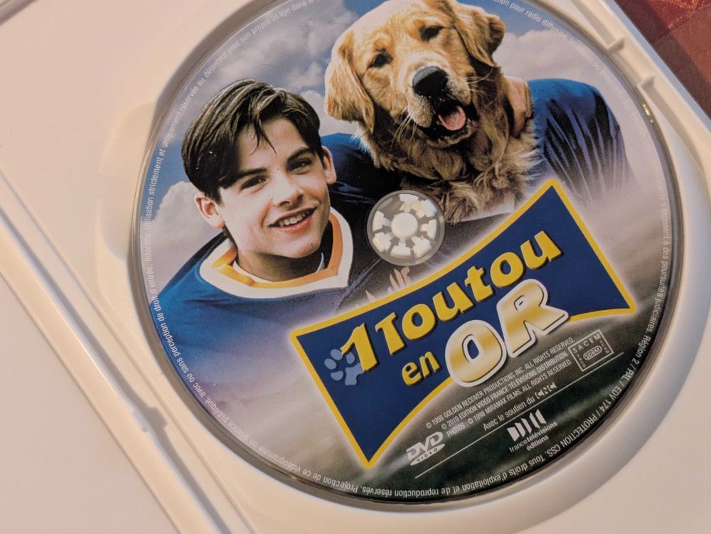 dvd un toutou en or DVD et blu-ray