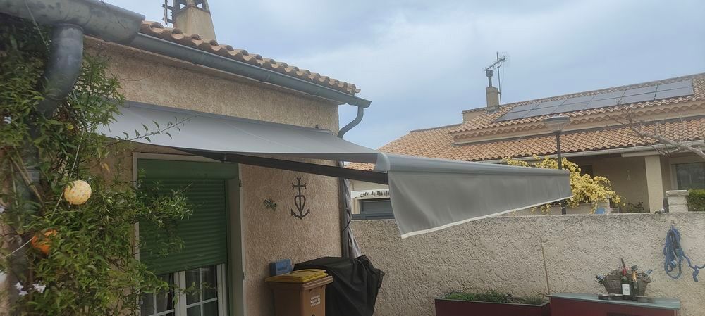 Store banne &eacute;lectrique Jardin