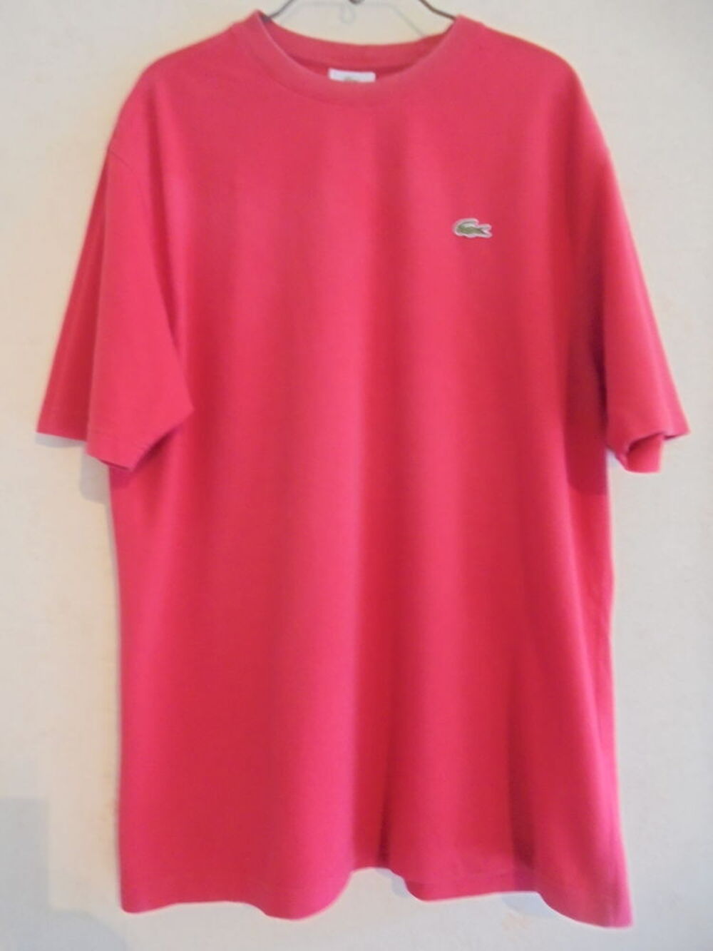 Tee-shirt rouge Lacoste (93) Vêtements
