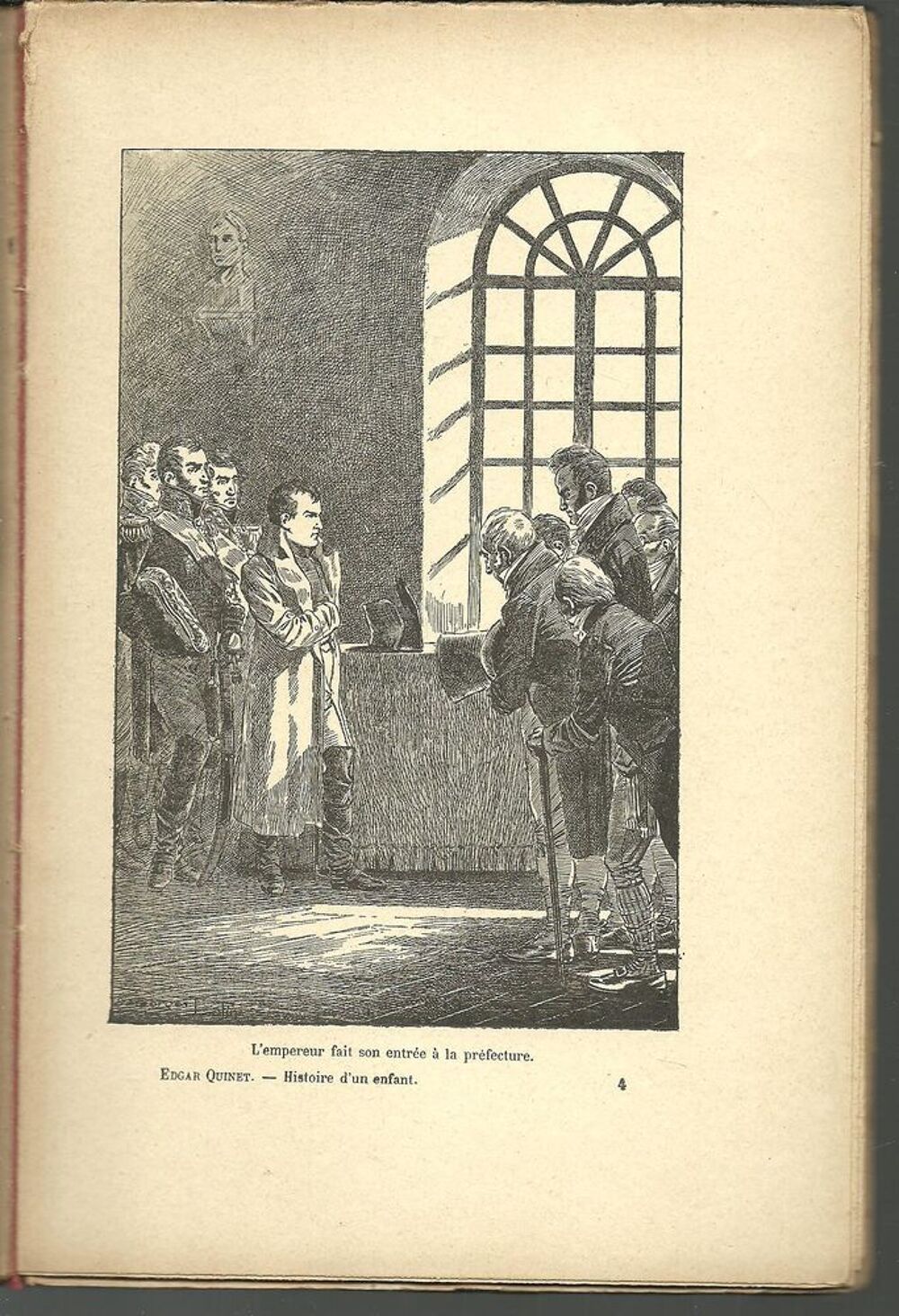 Edgar QUINET Histoire d'un enfant Edition 1934 Livres et BD