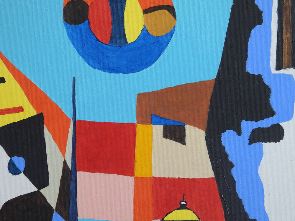 Tableau acrylique sur toile - Festival Décoration