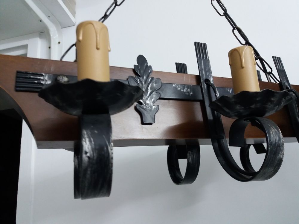 lustre rustique Electroménager