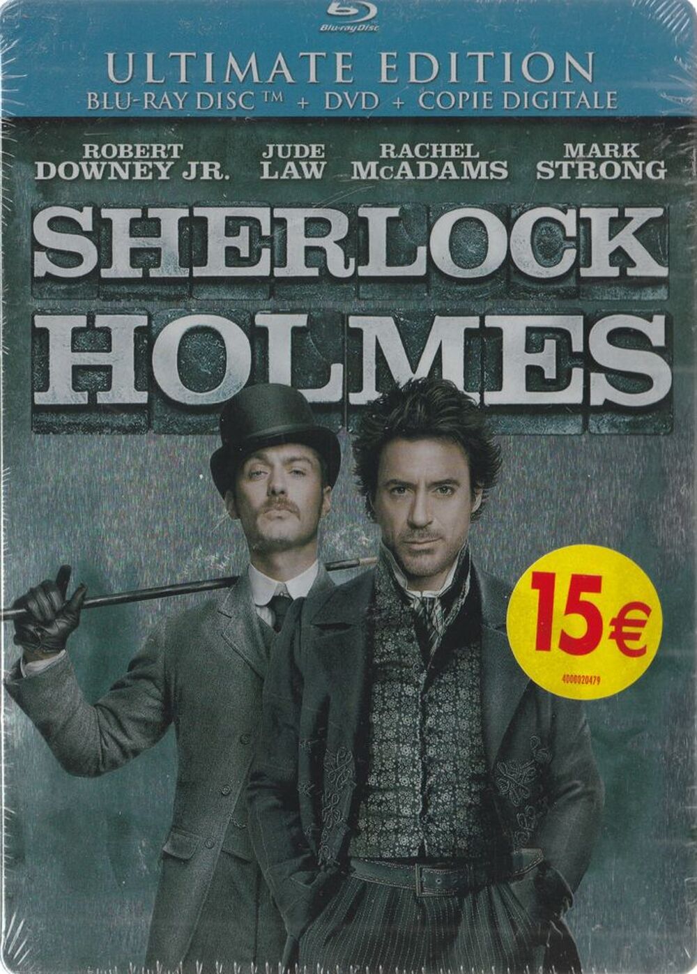Sherlock Holmes DVD et blu-ray