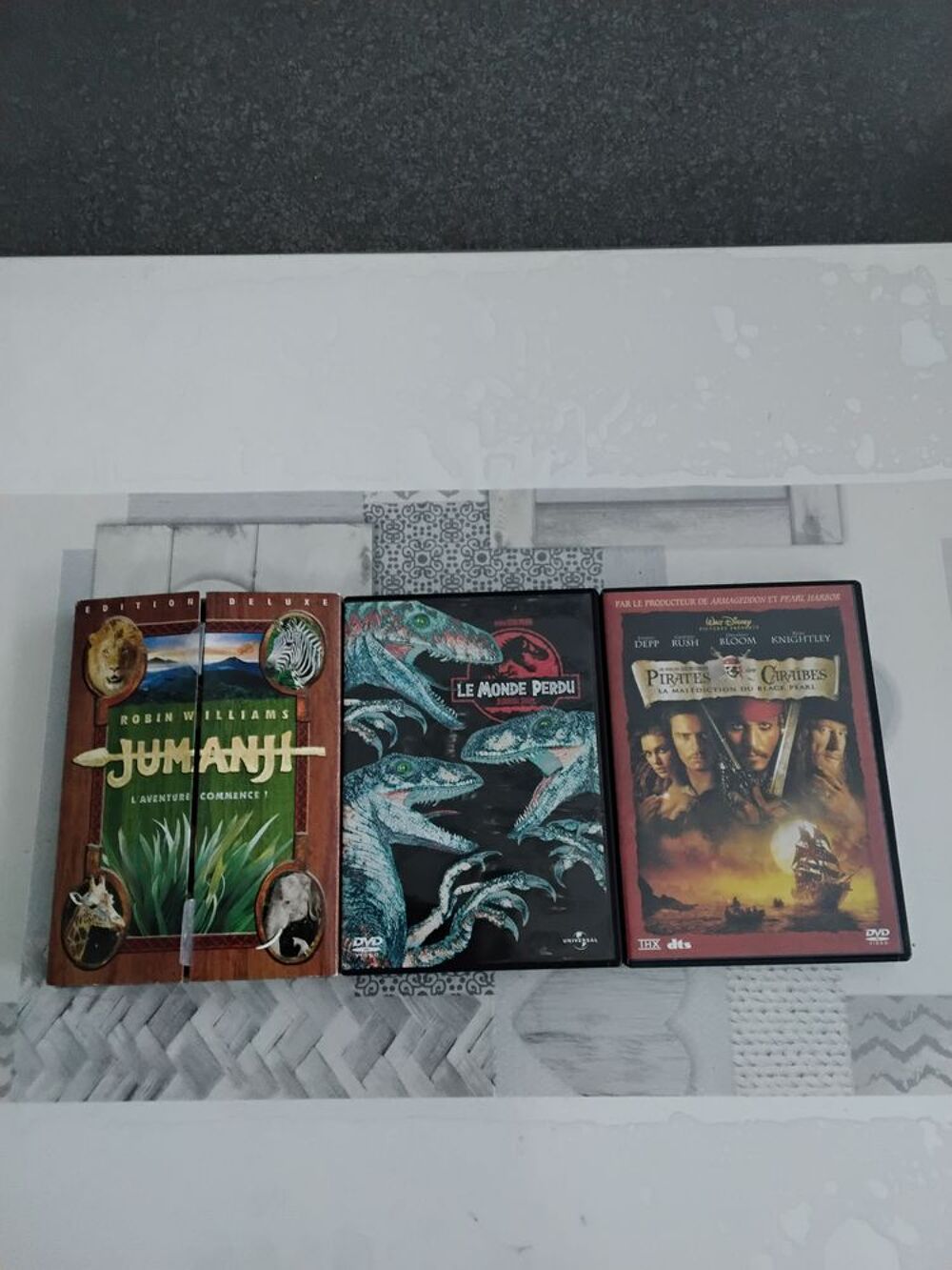 Lot de 3 dvd comme neuf DVD et blu-ray