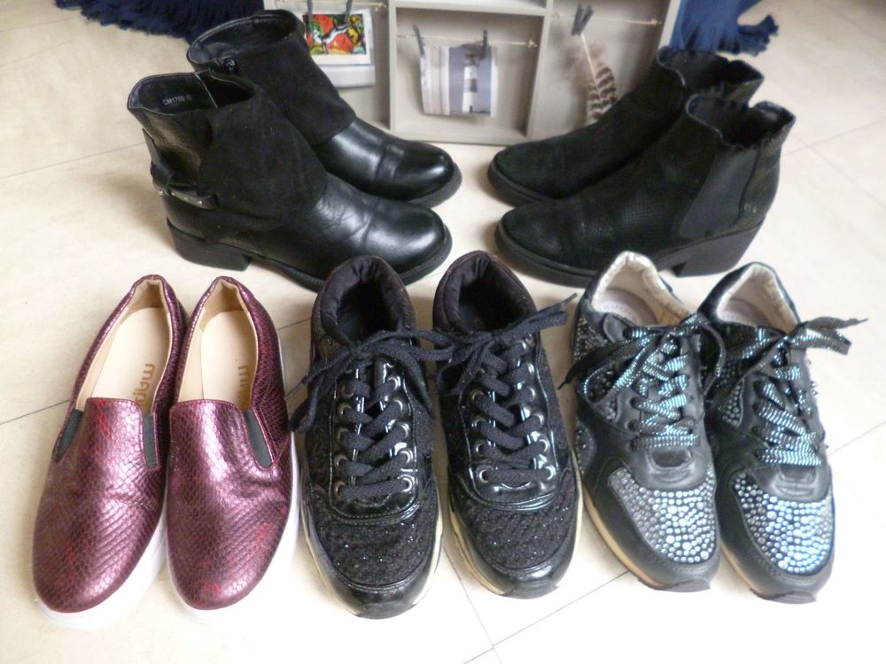 bottines, tennis -37-38- Chaussures