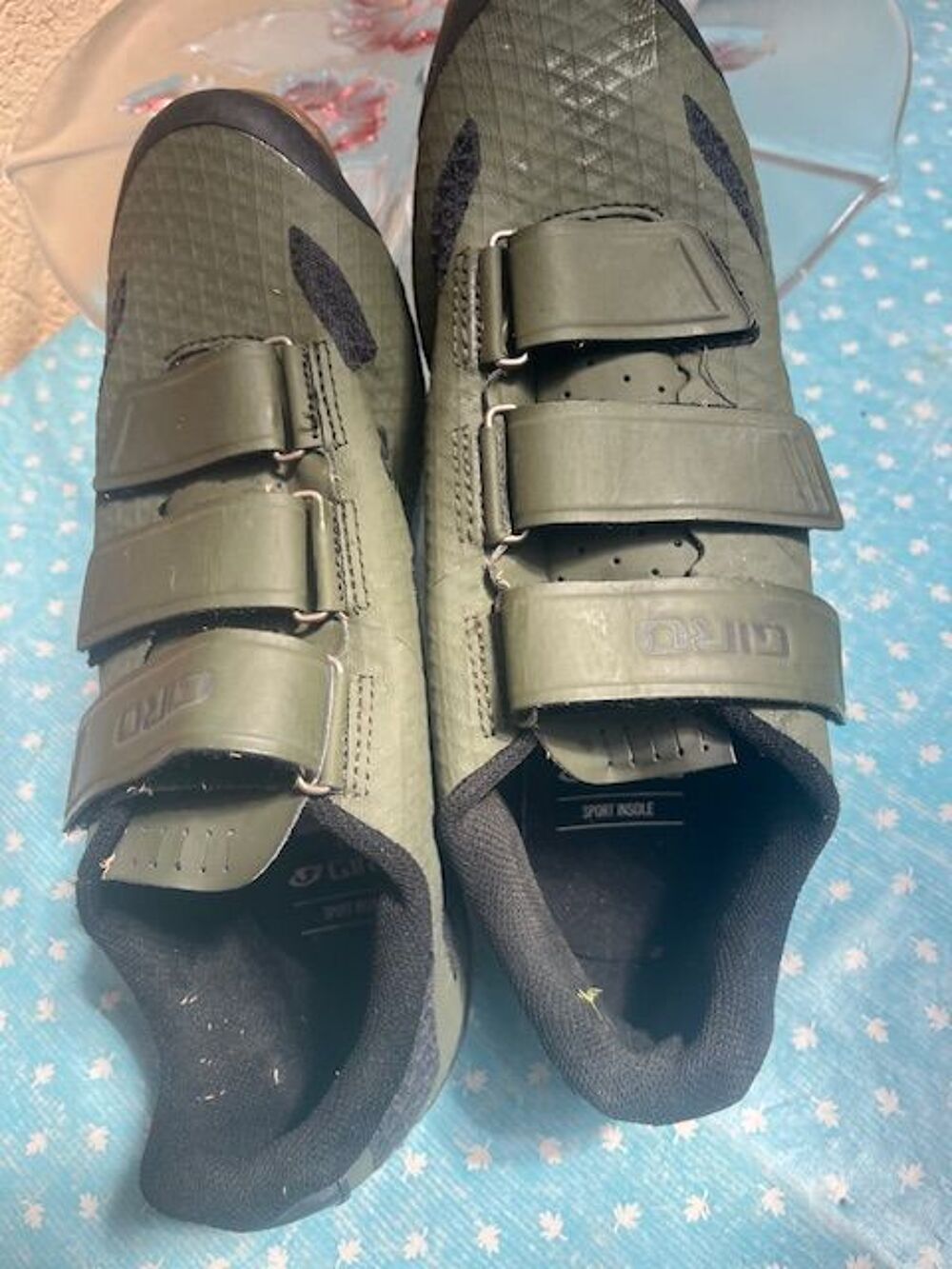 Chaussure cyclisme avec syst&egrave;me attache rapide Chaussures