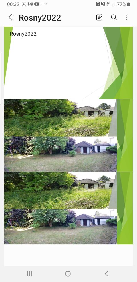 Pelouse à créer par rxn 0 95170 Deuil-la-barre