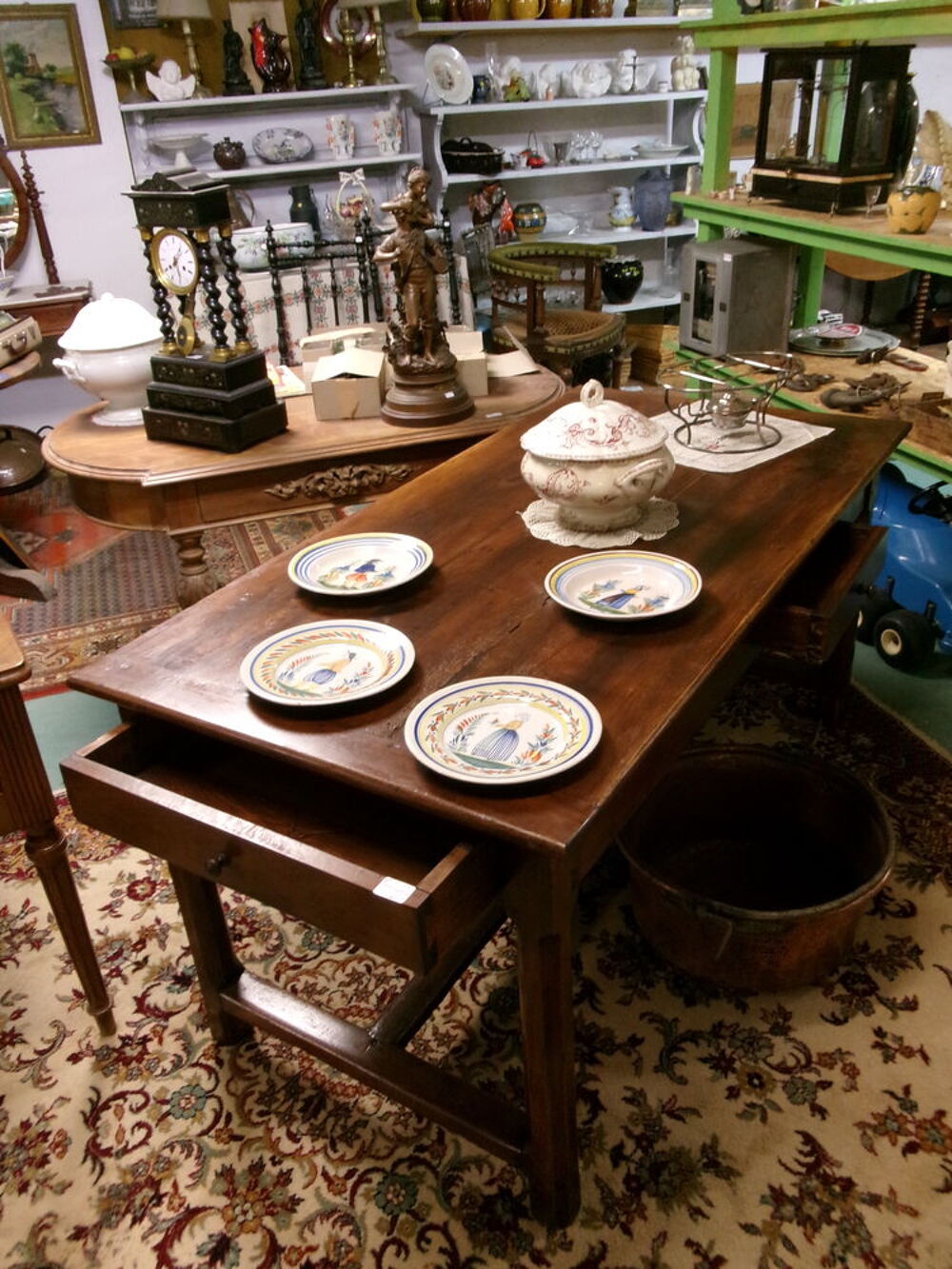 Table de ferme ancienne Meubles
