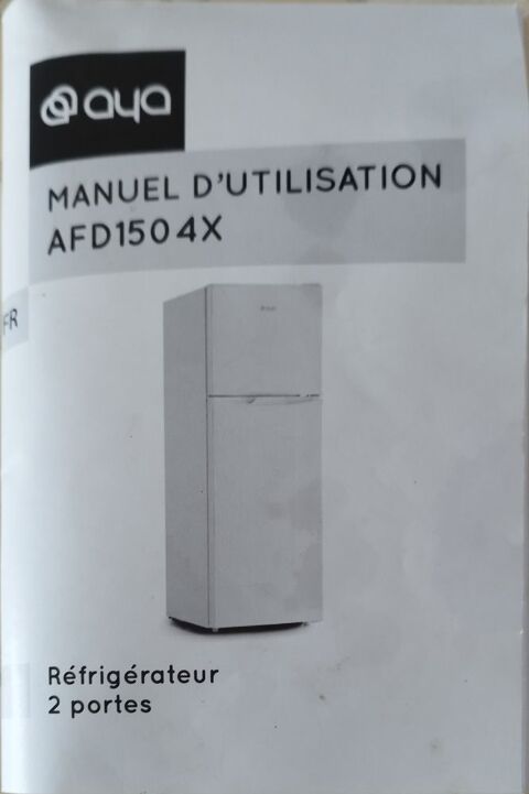 R�frig�rateur 2 portes gris 220-240V  165 Uckange (57)