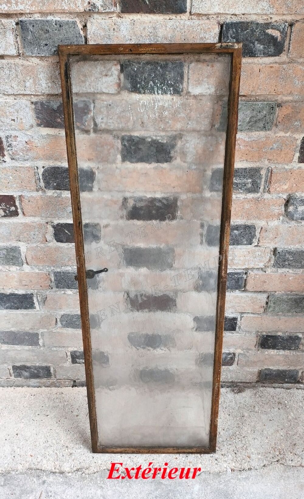 ANCIEN OUVRANT VITR&Eacute; DE GRILLE DE PORTE D'ENTR&Eacute;E Bricolage