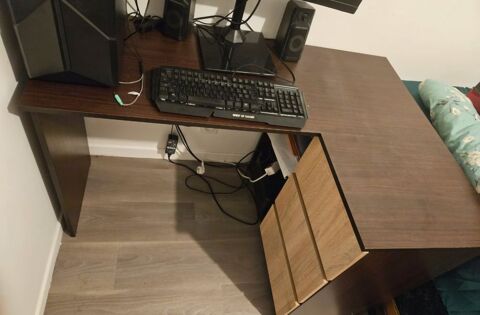 Bureau avec tiroirs et étagères 35 Plaisir (78)