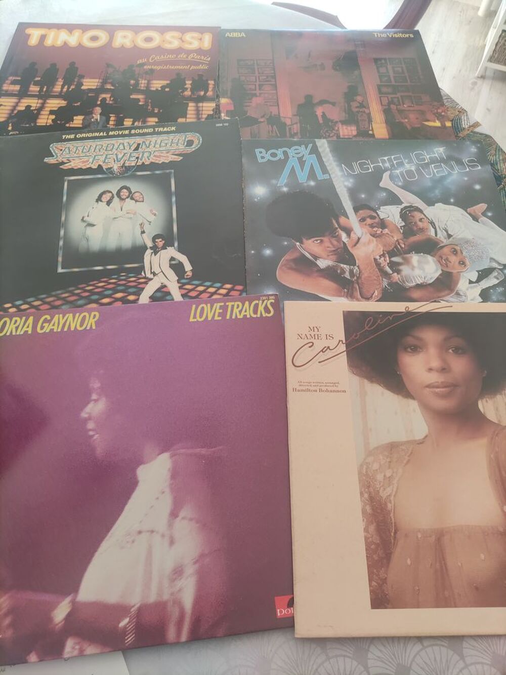 Disques vinyls 33 T CD et vinyles