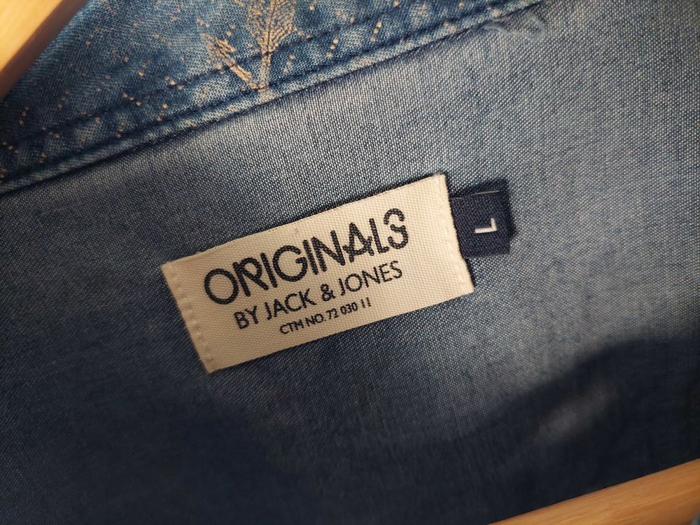 Chemise en jeans fantaisie L Vêtements