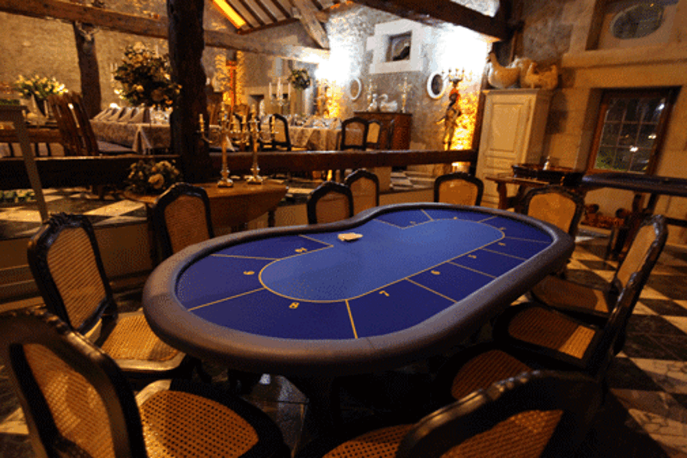 Tr&egrave;s belle table de Texas Hold'Em Poker Jeux / jouets