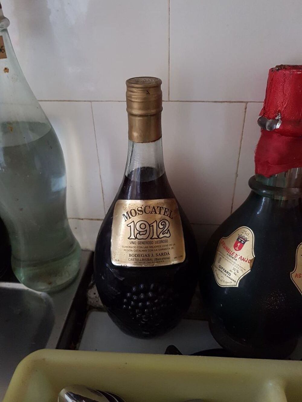 Bouteille de Moscatel 1912
