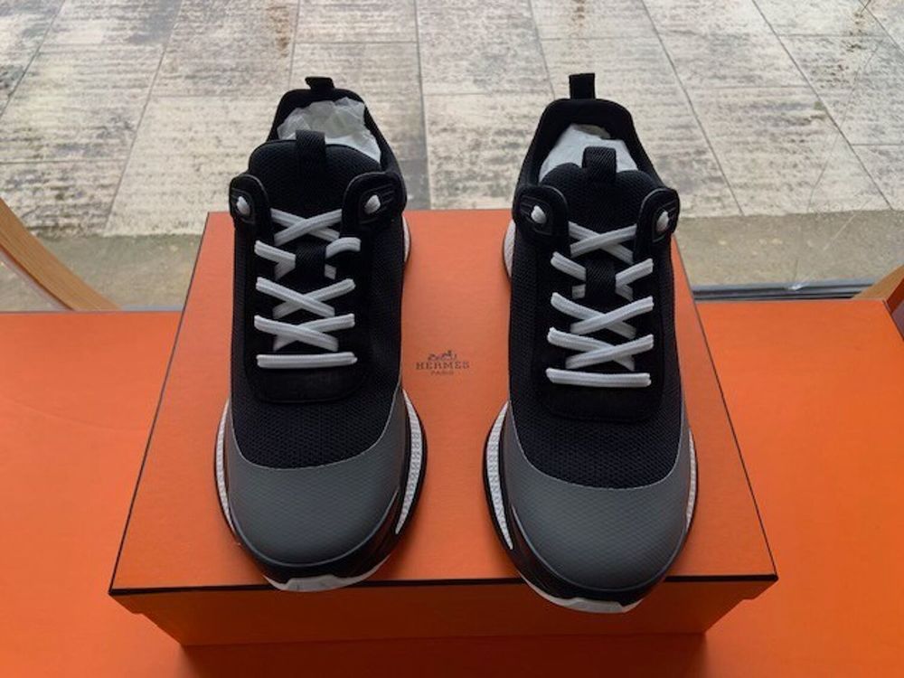 Sneaker Hermes neuf T. 42 avec facture + boite + dustbag Chaussures