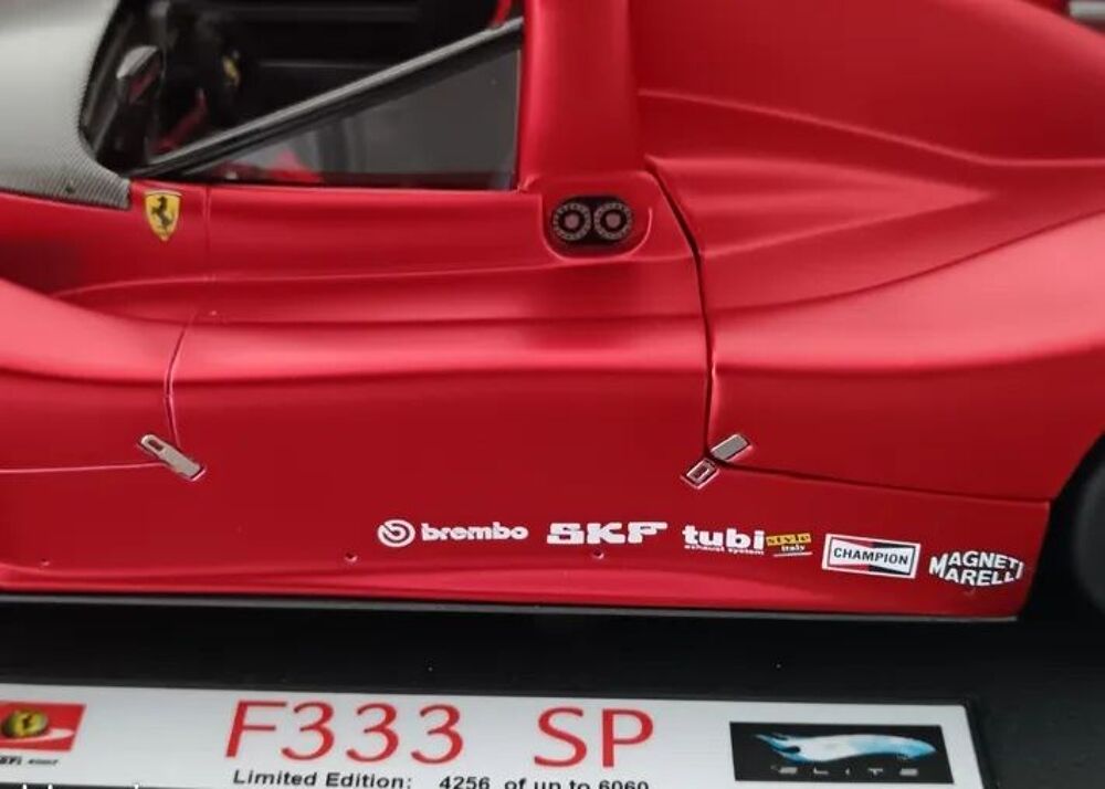 Ferrari 333 SP Hotweels Elite 1/18 