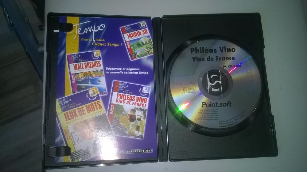 DVD 
Phileas vino 
Vins de France Cuisine