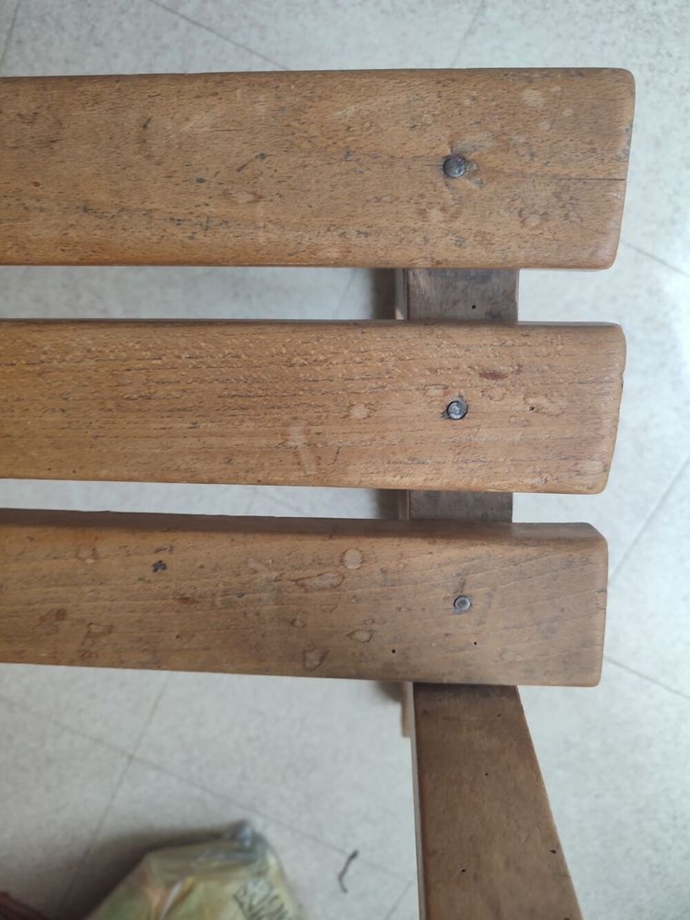 Banc d'&eacute;colier ancien Meubles