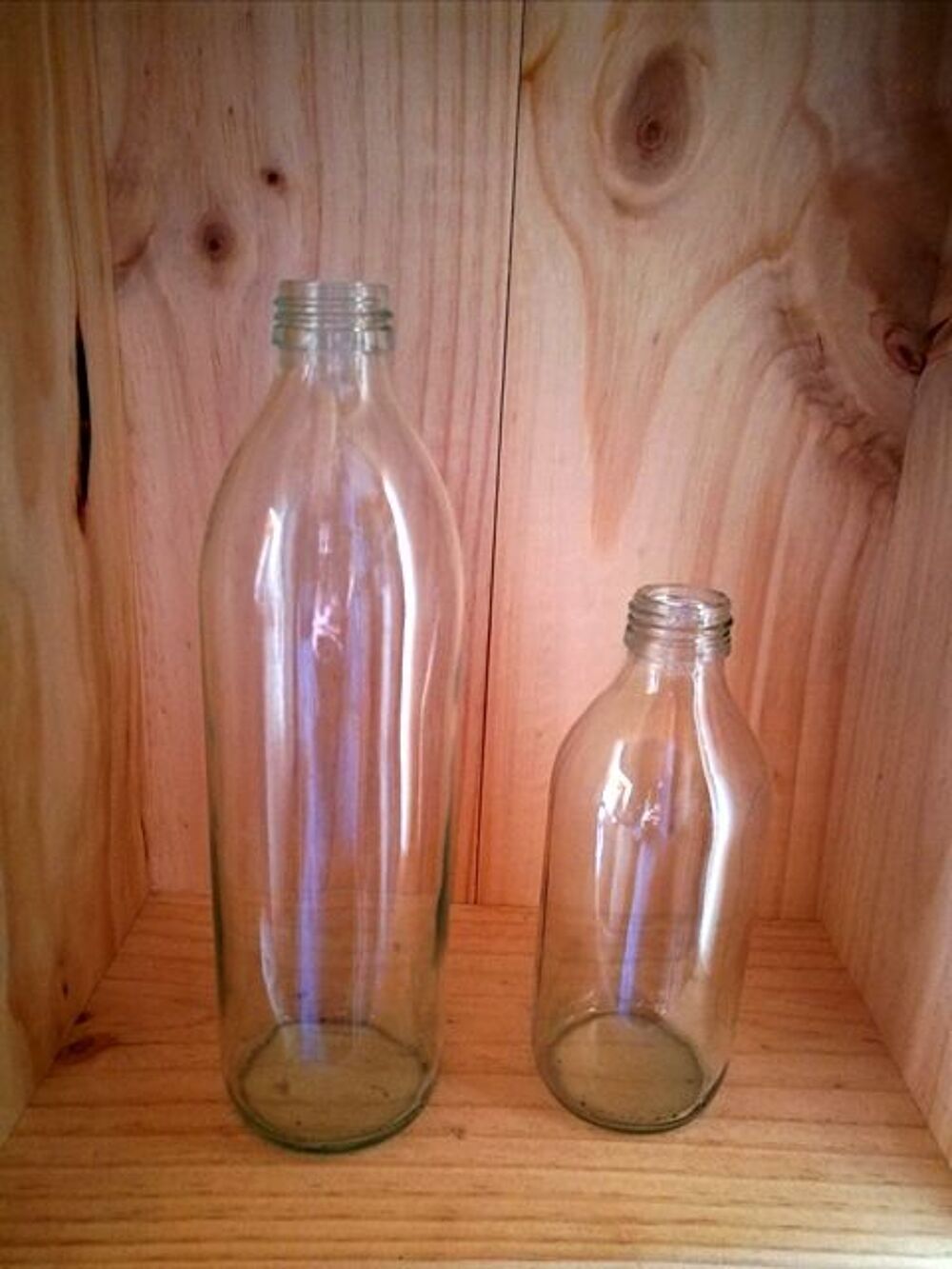 Bouteilles verre Décoration