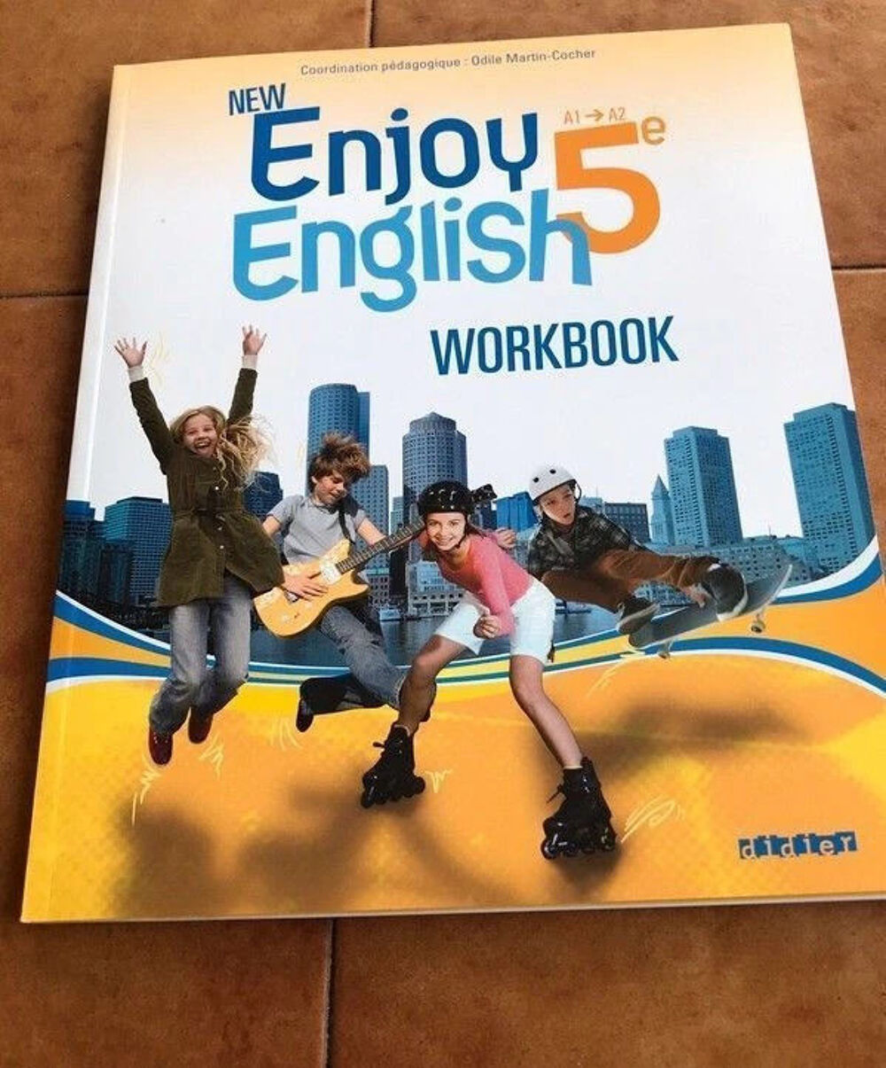 Workbook Anglais Niveau 5&egrave;me Livres et BD