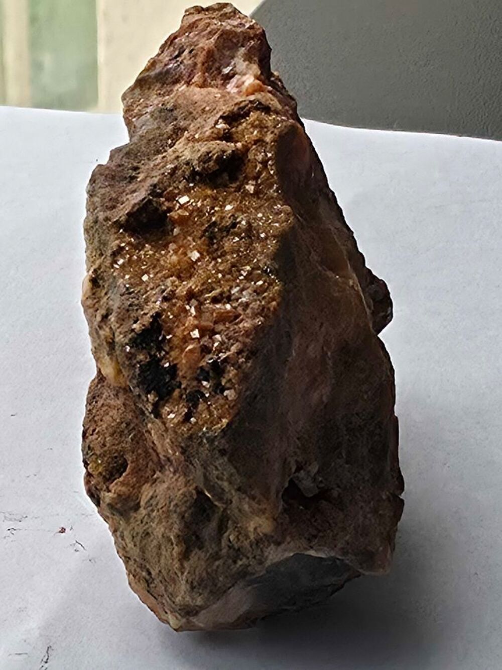 Min&eacute;ral Rare : C&eacute;rusite Scintillante du Katanga(RDC)-84g 