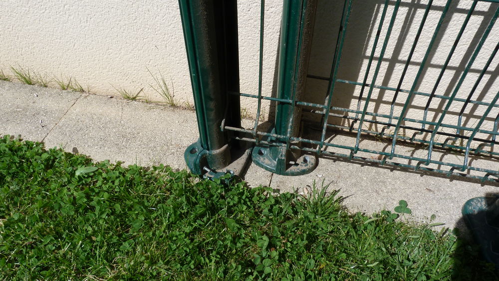 3 panneaux de clot&ucirc;re Jardin