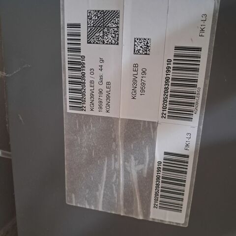 R�frig�rateur combin� BOSCH KGN39VLEB 439 Illkirch-Graffenstaden (67)