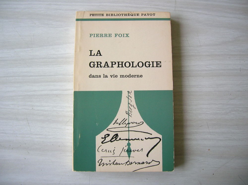 LA GRAPHOLOGIE Pierre FOIX Livres et BD