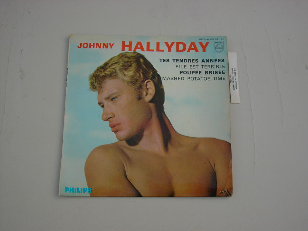 Johnny Hallyday 45 T 1963 CD et vinyles