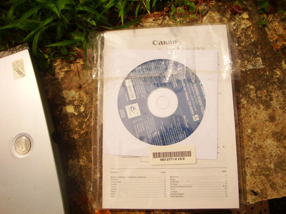 Scanner CANON Ref CANO scan N65OU canon Matériel informatique