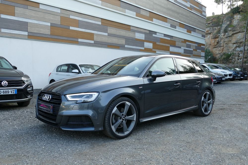 A3 Sportback 2.0 TFSI 190 S tronic 7 Quattro S Line 2018 occasion 13600 La Ciotat