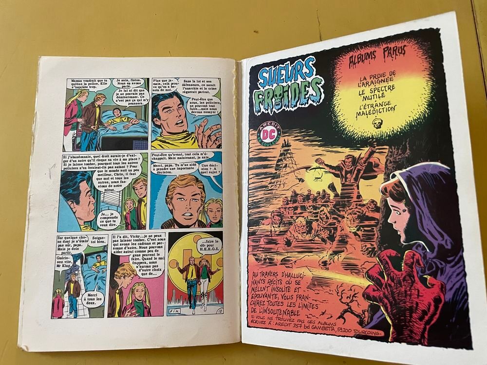 BD STAR FLASH Objectif BAT MAN L8118 de 1982 Livres et BD