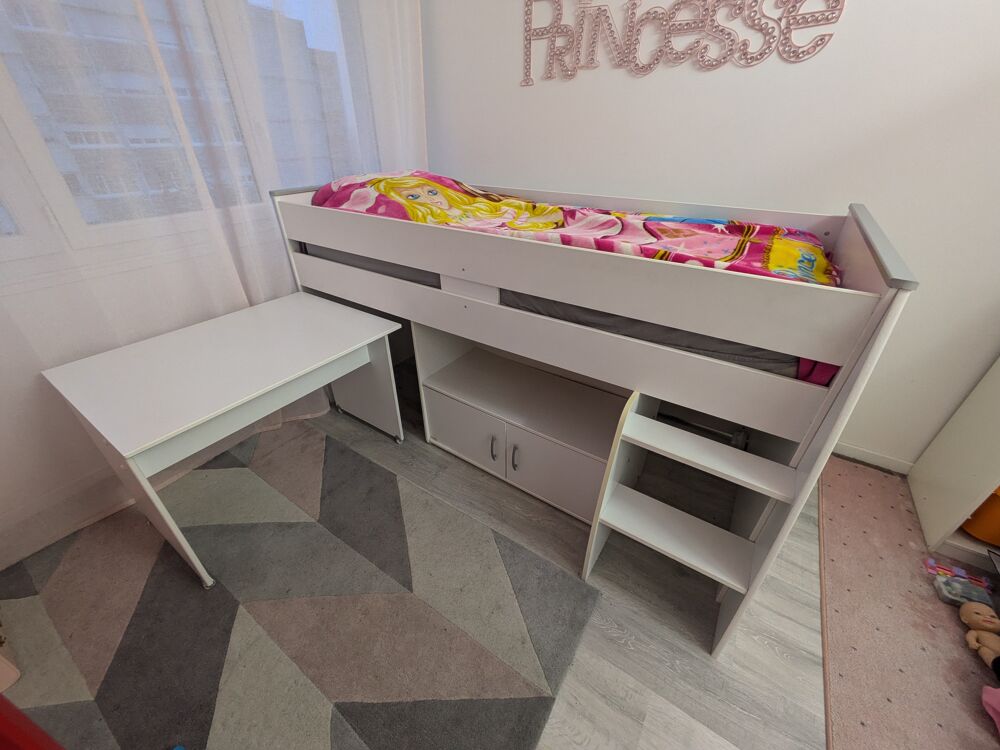 Lit enfant combin&eacute; PARISOT 2270COMB Meubles