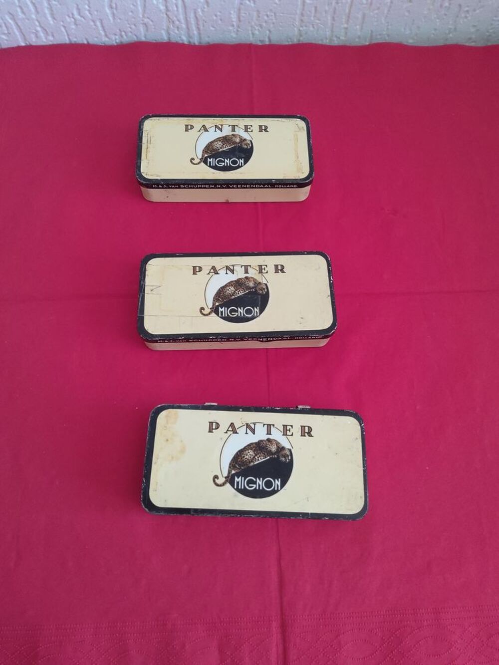 BOITES CIGARES PANTER MIGNON 