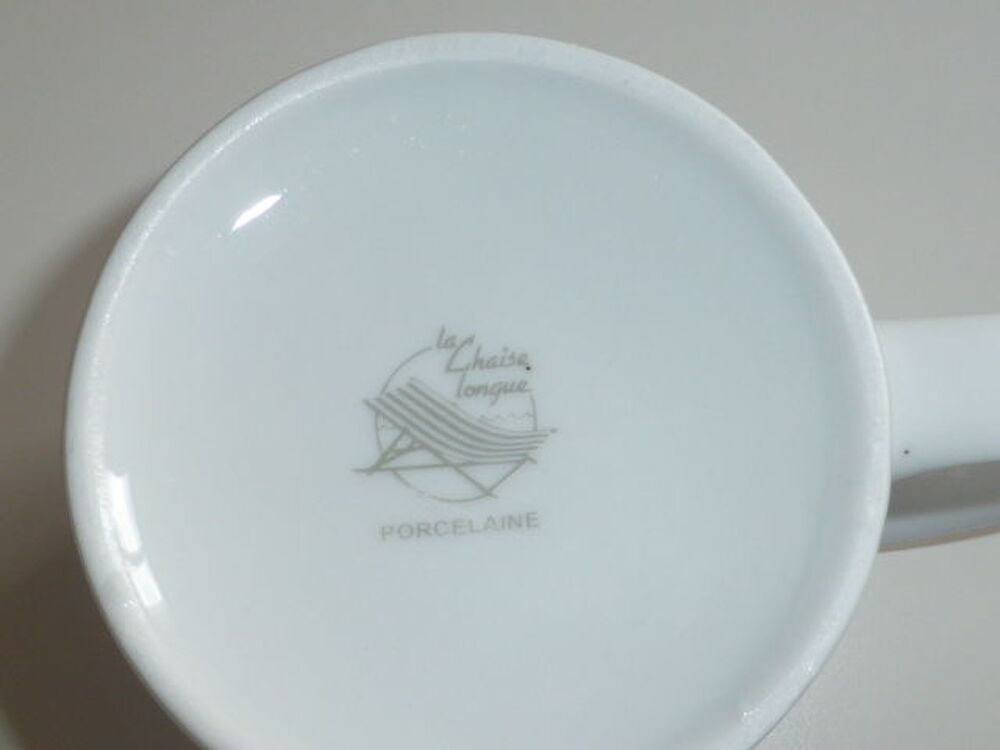 Mug porcelaine Labrador Les Z'amis La chaise longue Cuisine