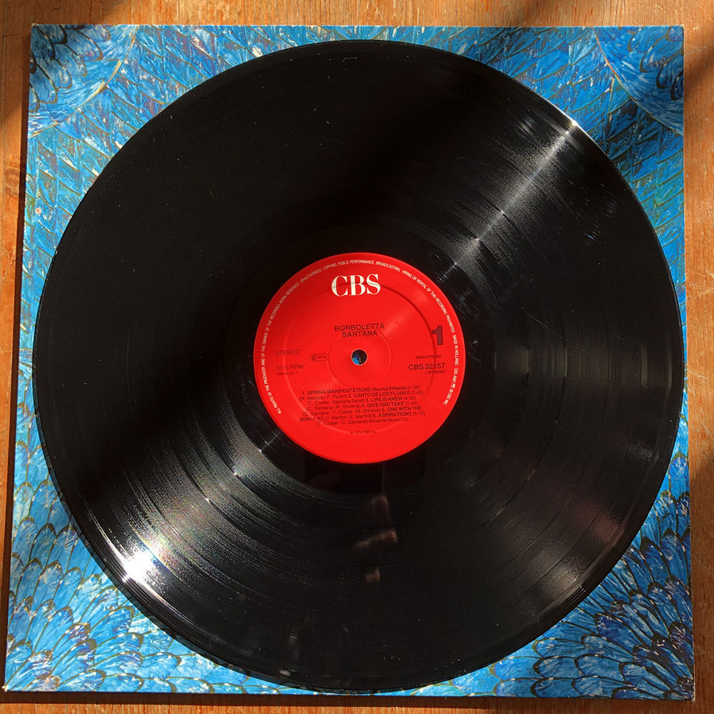 disque vinyle 33T Santana - Borboletta CD et vinyles