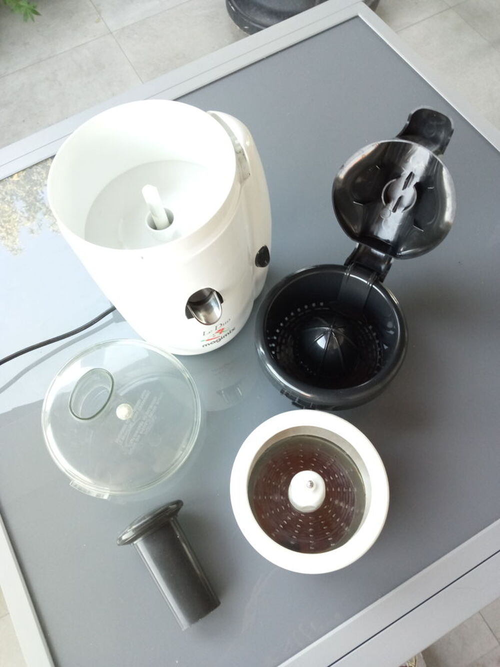 Magimix duo extracteur de jus et presse agrume Electroménager