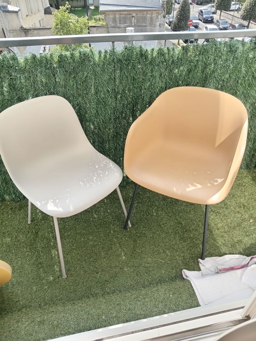 6 Chaises en plastique Meubles