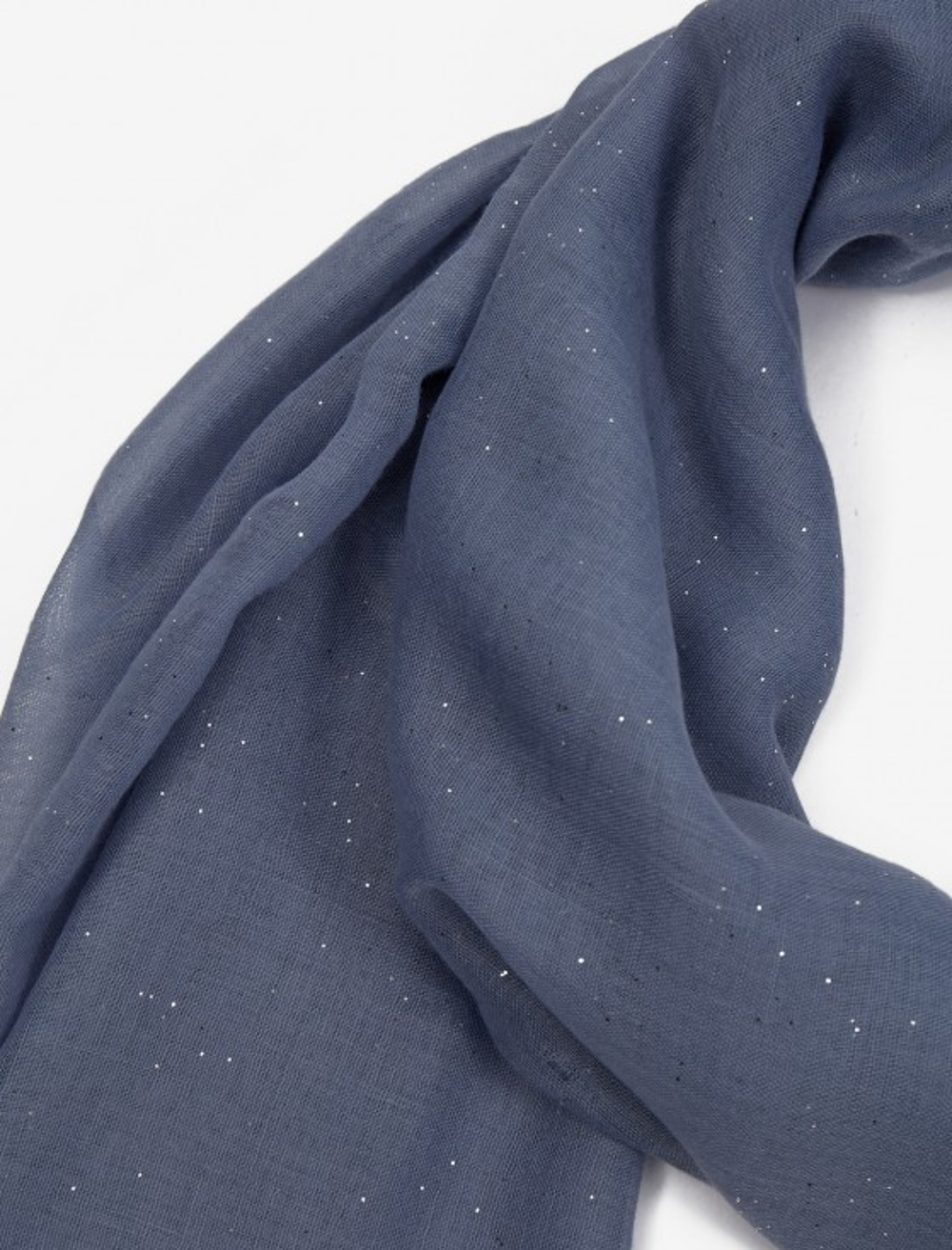 Grande &eacute;charpe bleu jean Ultra douce Longueur 185 cm - neuve Vtements