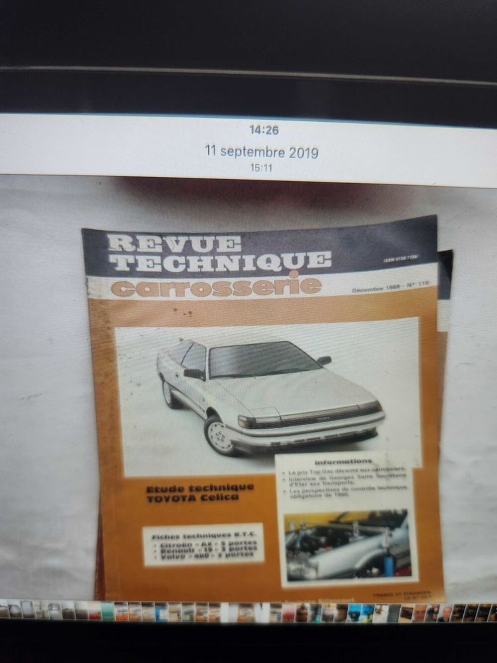 Revues Techniques Automobiles ETAI 