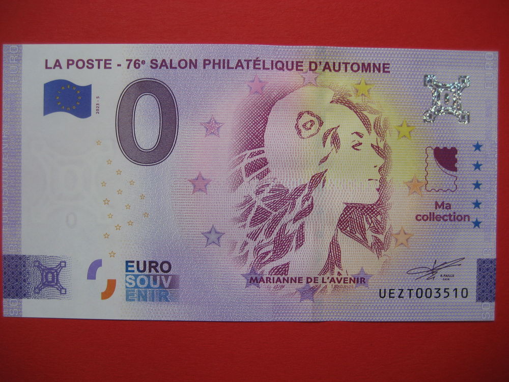 Billet souvenir 0 euro " Marianne de l' Avenir " , 