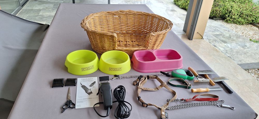   Panier et accessoires pour chien  