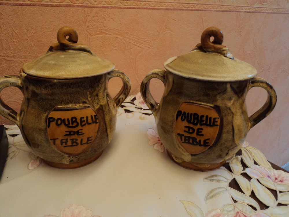 POUBELLES DE TABLE VALLAURIS Décoration