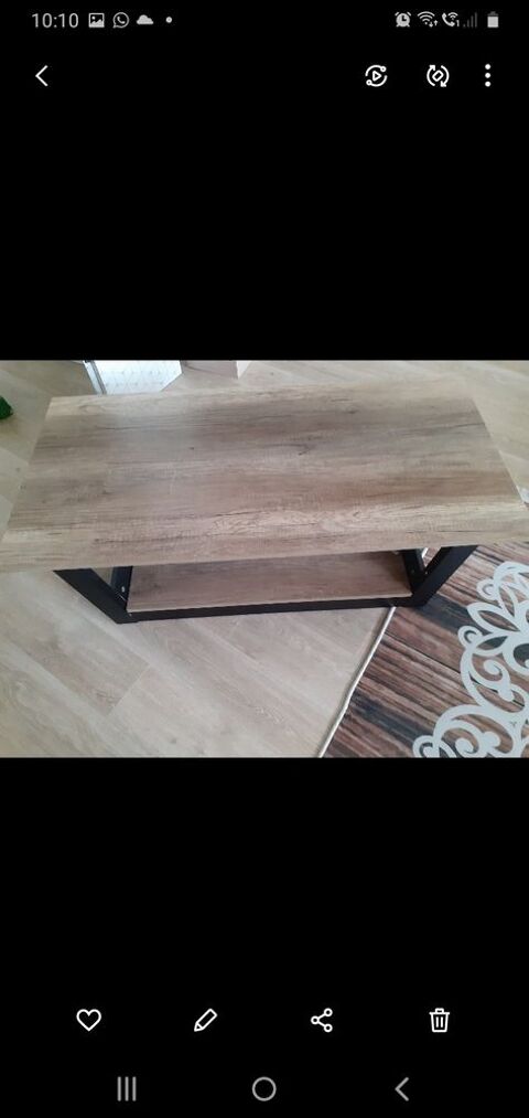 Table basse ch�ne-noire 25 Vaujours (93)