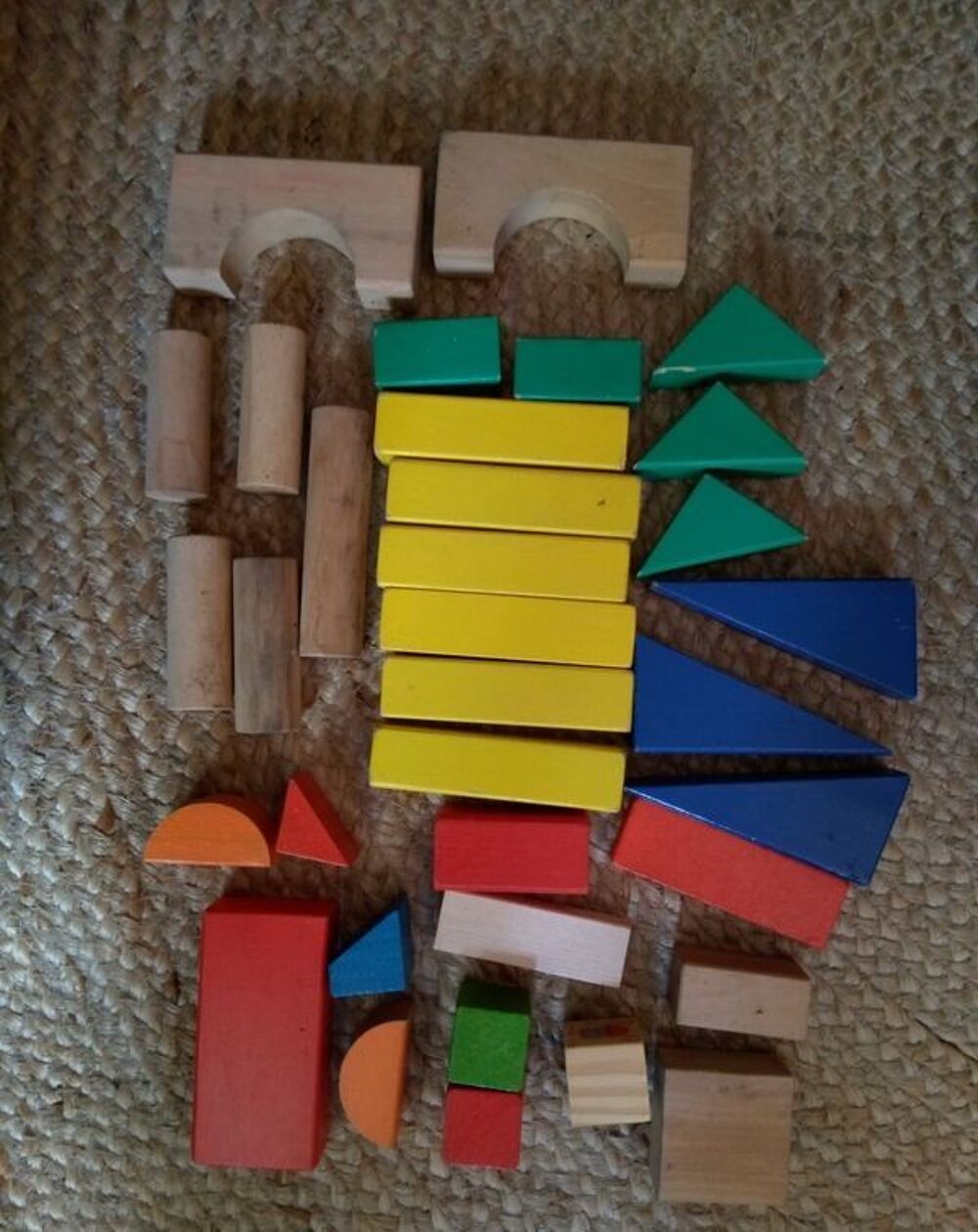 Lot vrac bois pour construction Jeux / jouets