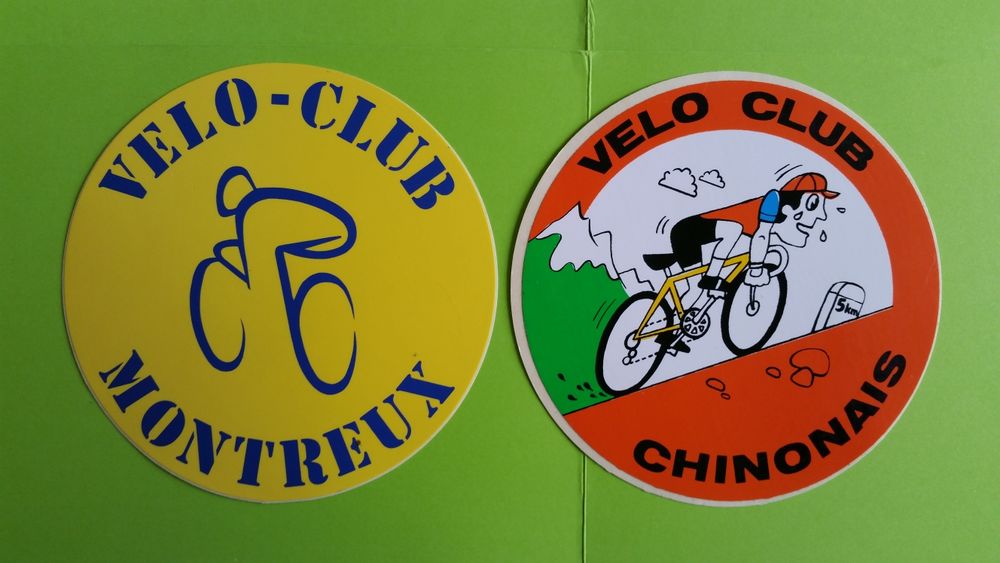 AUTOCOLLANTS CLUB CYCLISTE Vélos