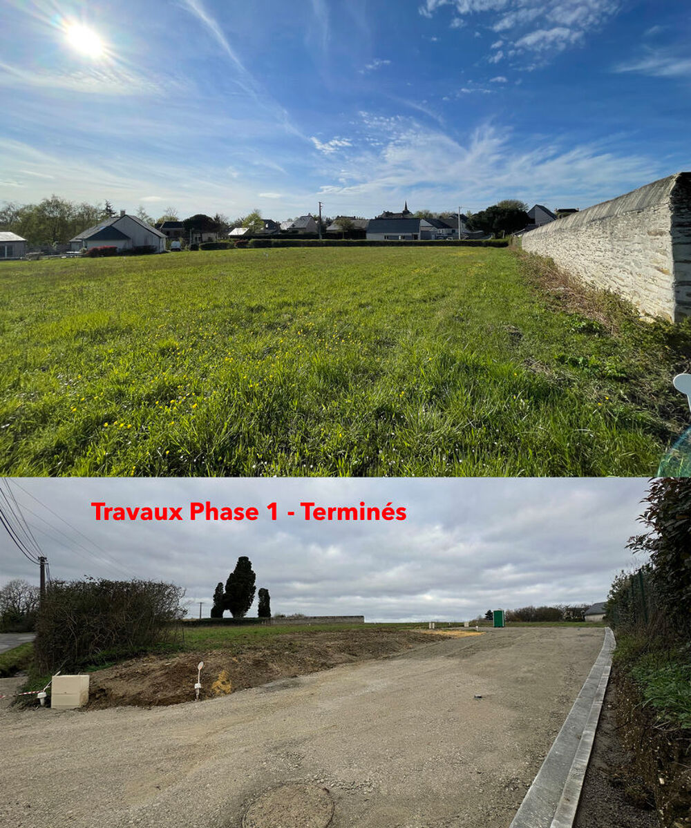 Vente Terrain Terrain viabilisé 746 m² - Particulier - Vauchrétien Brissac-quincé