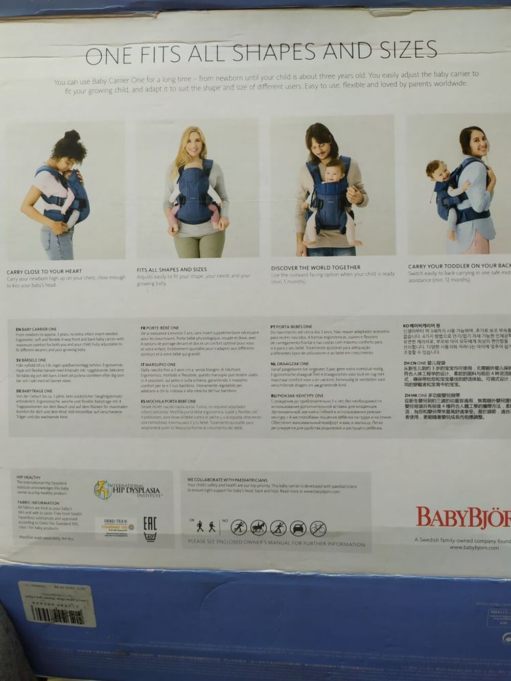 Porte-b&eacute;b&eacute; One Baby Bj&ouml;rn Puériculture